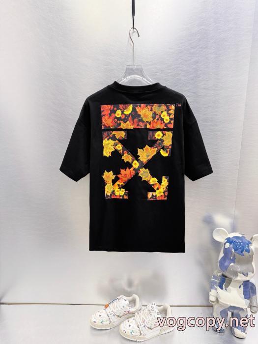 Off-White偽物 ブランド ショップ全国無料新品 涼しげに演出 人気ブランドランキング半袖Tシャツ_0_1