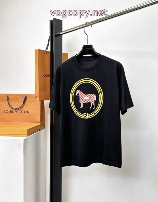 激安 ブランド 通販FENDIすぐ届く デザイン性抜群 極力最安値半袖Tシャツ_0_3
