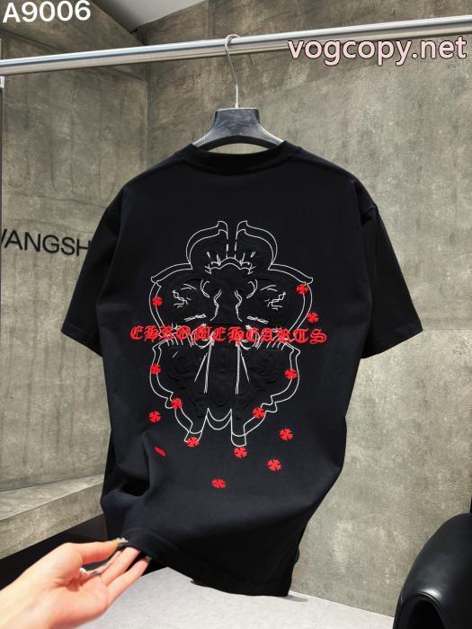 人気商品新色登場！ 期間限定VIPセール 完売次第終了早い者勝ち半袖Tシャツコピー 商品 販売CHROME HEARTS_0_3