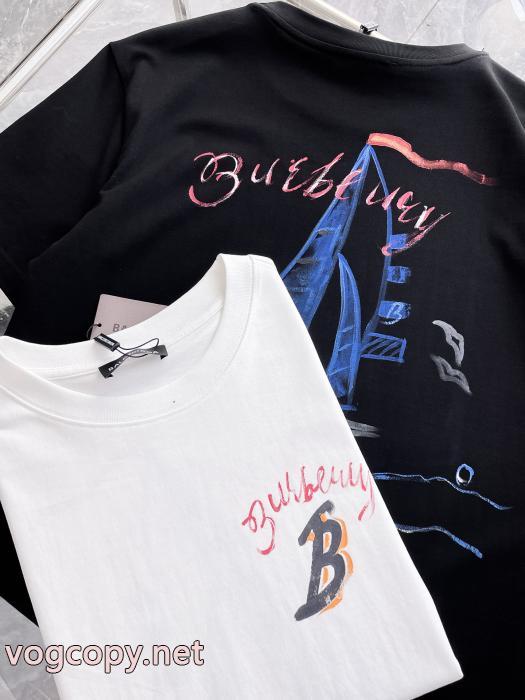 半袖Tシャツ雑誌掲載 国内発 高品質素材を使っている 2026流行りファションバーバリーコピー ブランド 販売_0_2