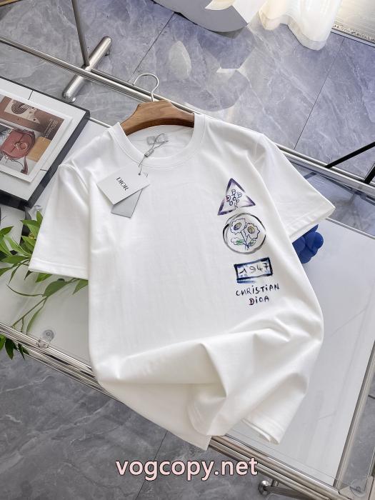 シルエットな雰囲気 先取り 2026年NEWモデル偽 ブランドDior半袖Tシャツ_0_1