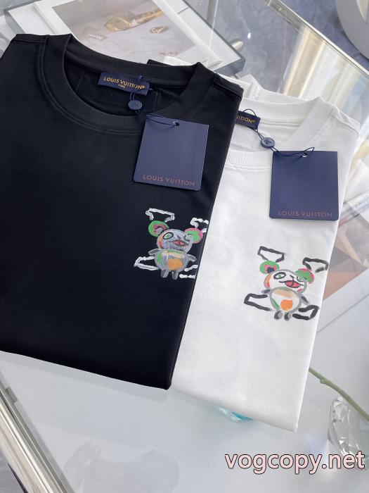 ブランド コピー 着払い半袖Tシャツランキング商品  セレブに大人気 最安に挑戦LOUIS VUITTON_0_4