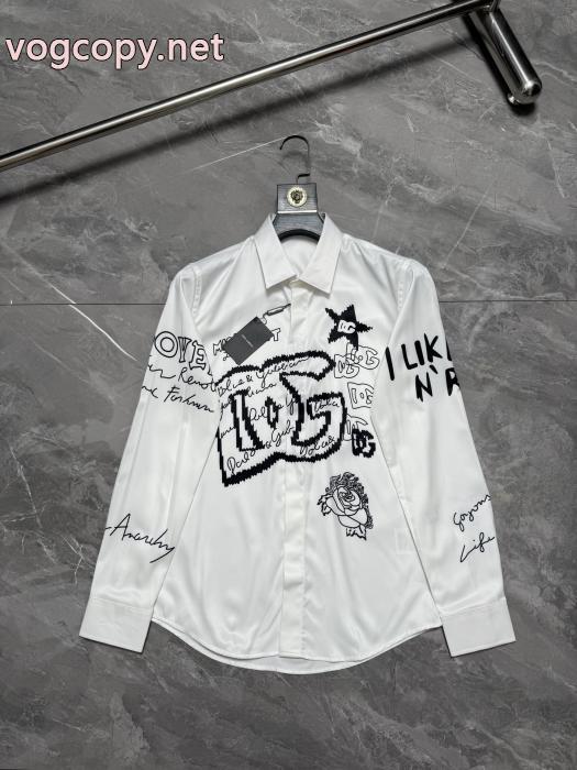 コピー 通販大絶賛の履き心地! HOT大得価 お色味たくさんDolce&Gabbana長袖シャツ_0_1