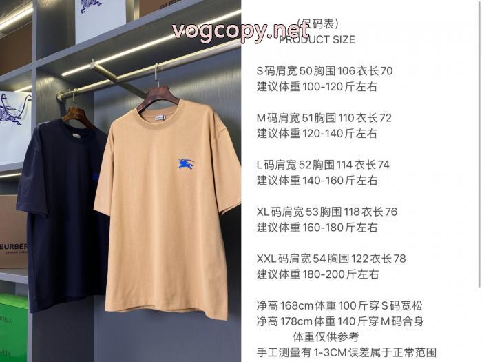 定番人気 今季爆発的な人気定番商品 すぐお届け2026新作半袖TシャツBURBERRYブランド コピー 品_0_0