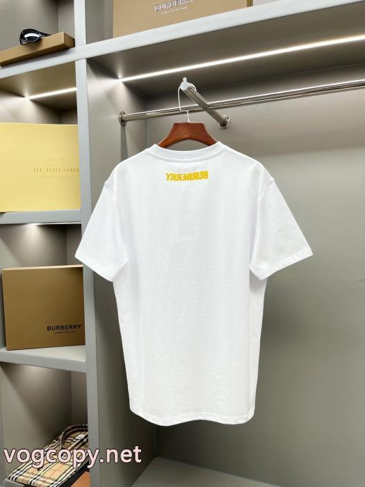 BURBERRY海外販売 限定生産品 夏の必須アイテムを半袖Tシャツ激安 ブランド 通販_1_1