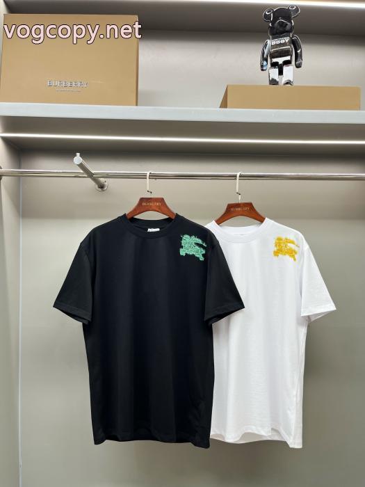 BURBERRY海外販売 限定生産品 夏の必須アイテムを半袖Tシャツ激安 ブランド 通販_1_3