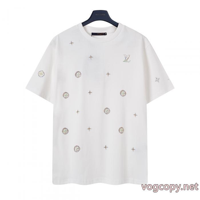 半袖Tシャツブランド コピー s 級夏新商品 奥ゆかしい 2026即旬な装いにルイ ヴィトン_0_1