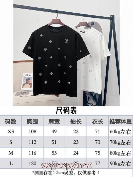 半袖Tシャツブランド コピー s 級夏新商品 奥ゆかしい 2026即旬な装いにルイ ヴィトン_0_5