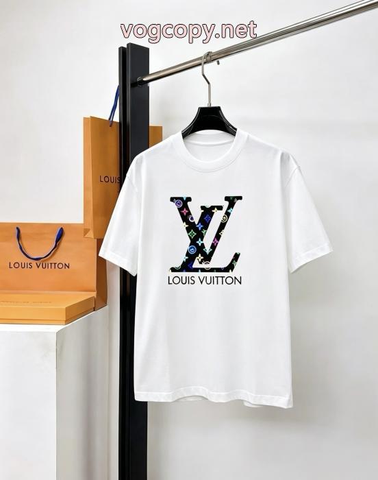 ブランド アクセサリー 激安今だけセール 2026トレンド 高級感あるLOUIS VUITTON半袖Tシャツ_0_2