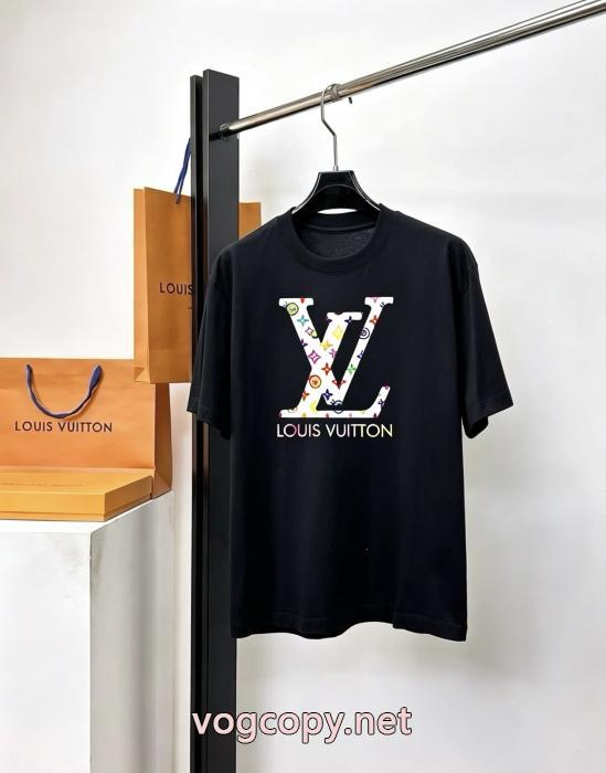 ブランド アクセサリー 激安今だけセール 2026トレンド 高級感あるLOUIS VUITTON半袖Tシャツ_0_3