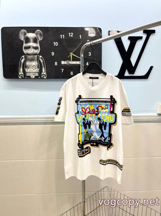 2026新作コレクション 通年 格安*出品*新品半袖Tシャツブランド コピー 安心ルイ ヴィトン_0_1