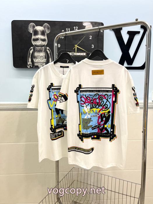 2026新作コレクション 通年 格安*出品*新品半袖Tシャツブランド コピー 安心ルイ ヴィトン_0_2