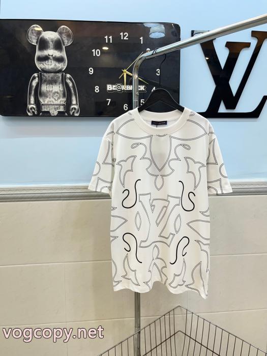 LOUIS VUITTON極力最安値 素材感に注目 人気 ランキング半袖Tシャツスーパー コピー ブランド 専門店_0_1