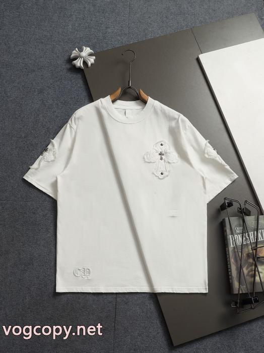 半袖Tシャツ偽物 通販CHROME HEARTSSS26オシャレ 国内完売 SALEアイテム_0_4