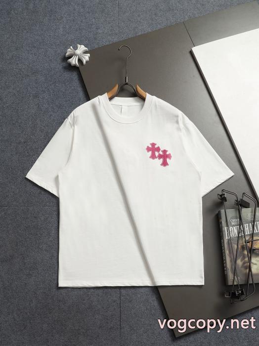 半袖Tシャツ完売目前 人気アイドルオススメ 安心の国内発送超可愛いCHROME HEARTS偽 ブランド 販売_0_2