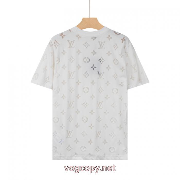 コピー 品 ブランドお値段最低！ 最高ランク 着心地良くLOUIS VUITTON半袖Tシャツ_0_2