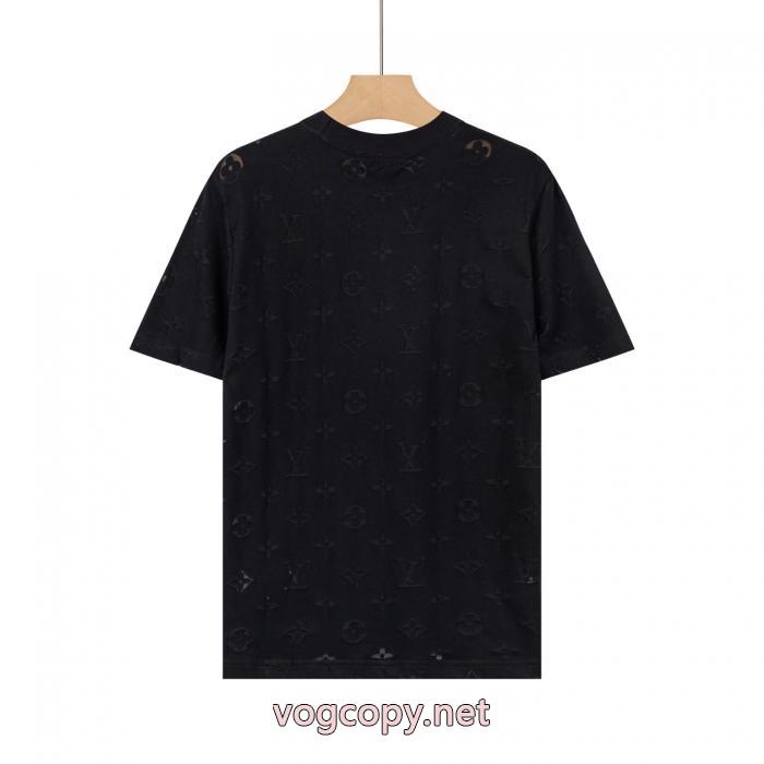 コピー 品 ブランドお値段最低！ 最高ランク 着心地良くLOUIS VUITTON半袖Tシャツ_0_3