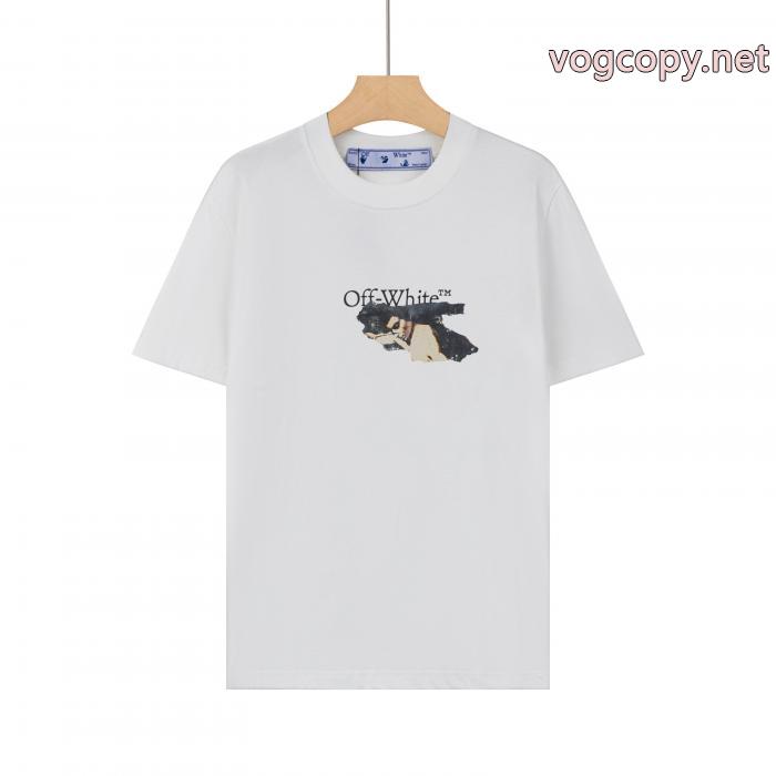 ブランド 偽物 通販半袖Tシャツ清潔感溢れる 人気商品は即品切れ 希少入荷オフホワイト_0_4