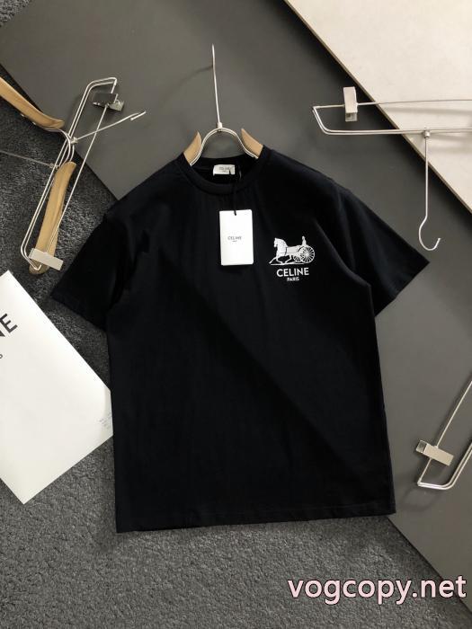 2026トレンドファッション新品 季節限定販売 ファッション感満々CELINE半袖Tシャツ偽 ブランド 通販_0_1
