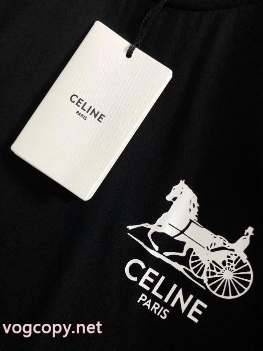 2026トレンドファッション新品 季節限定販売 ファッション感満々CELINE半袖Tシャツ偽 ブランド 通販_0_3
