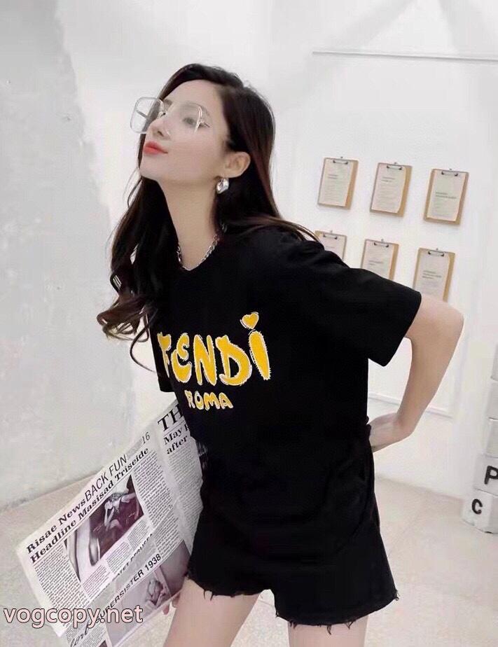 コピー 品 ブランド半袖TシャツHipHop 世代不問 ラグジュアリーブランドFENDI_0_2