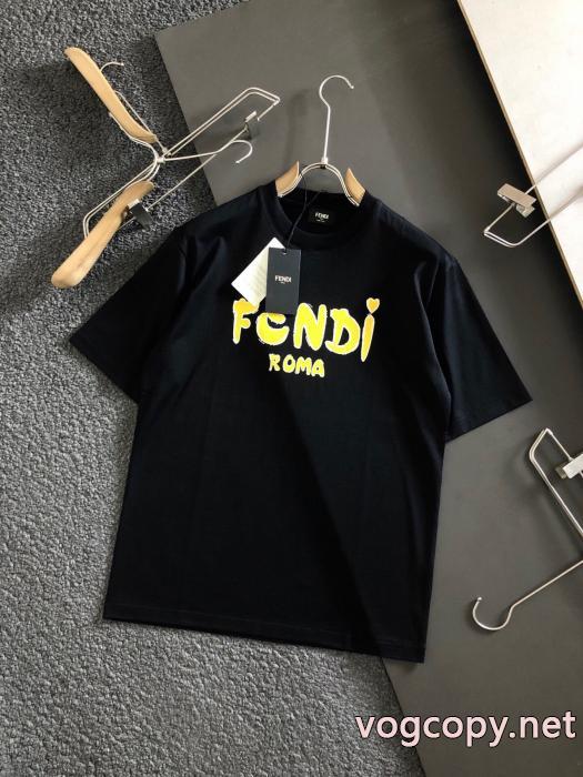 コピー 品 ブランド半袖TシャツHipHop 世代不問 ラグジュアリーブランドFENDI_0_3