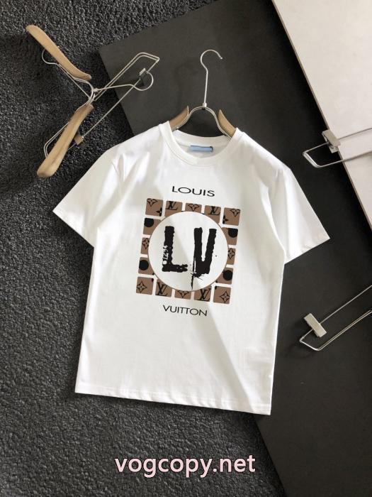 半袖Tシャツスーパー コピー メンズLOUIS VUITTONカラバリ豊富 快適な着心地 超人気_0_1