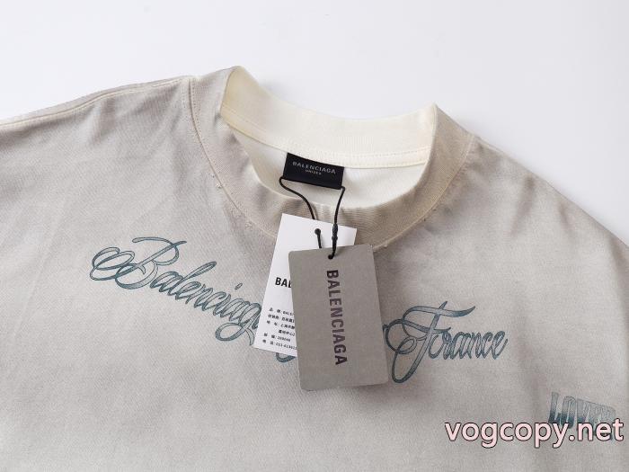 活躍アイテム セレブ風  人気モデル激安 ブランド 通販半袖TシャツBALENCIAGA_0_2