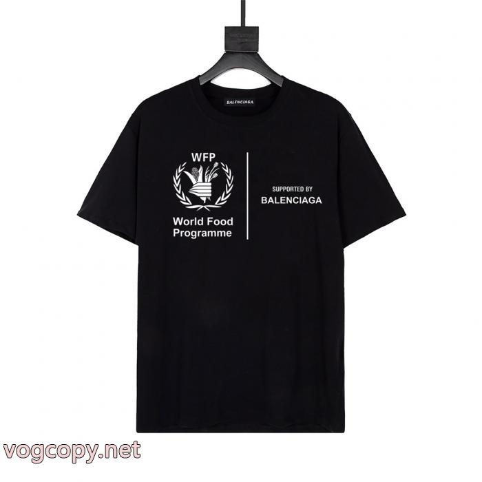 ブランド コピーロゴが美しい 26AWの最新アイテム 完売間近半袖TシャツBALENCIAGA_0_3