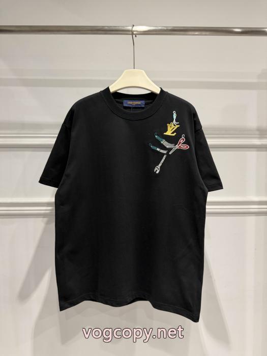 ブランド コピー 着払いLOUIS VUITTON最新大人気 魅力の 限定激安 2026半袖Tシャツ_0_2