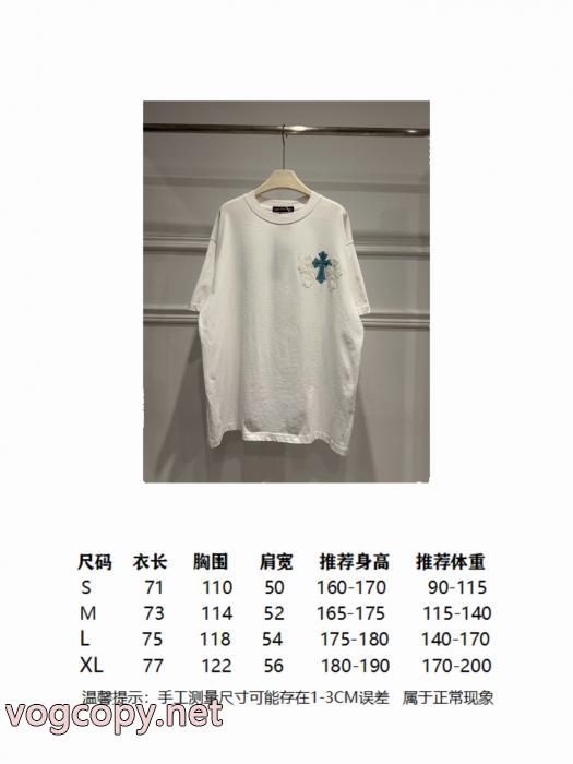 新作入荷品質保証 上品セレブな豪華 高級感が溢れたスーパー コピー 安心半袖Tシャツクロムハーツ_0_0