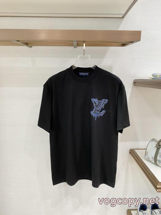LOUIS VUITTONスーパー コピーシック 最近人気一番 上質な素材半袖Tシャツ_0_0