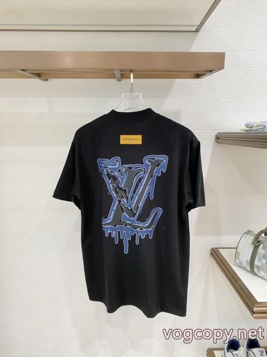 LOUIS VUITTONスーパー コピーシック 最近人気一番 上質な素材半袖Tシャツ_0_1