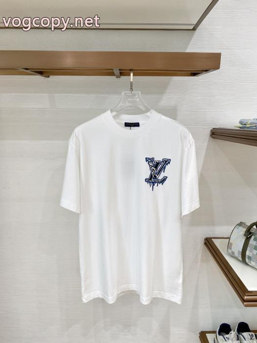 LOUIS VUITTONスーパー コピーシック 最近人気一番 上質な素材半袖Tシャツ_0_3