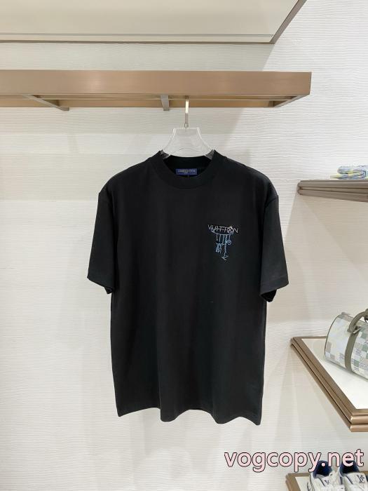 半袖Tシャツ偽 ブランド 通販LOUIS VUITTON通気性が良い すぐにお届け 2026季新作品_0_0