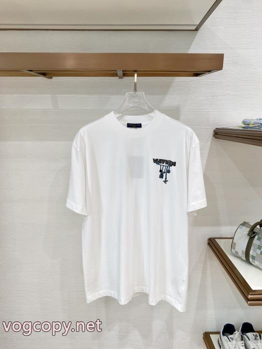 半袖Tシャツ偽 ブランド 通販LOUIS VUITTON通気性が良い すぐにお届け 2026季新作品_0_2