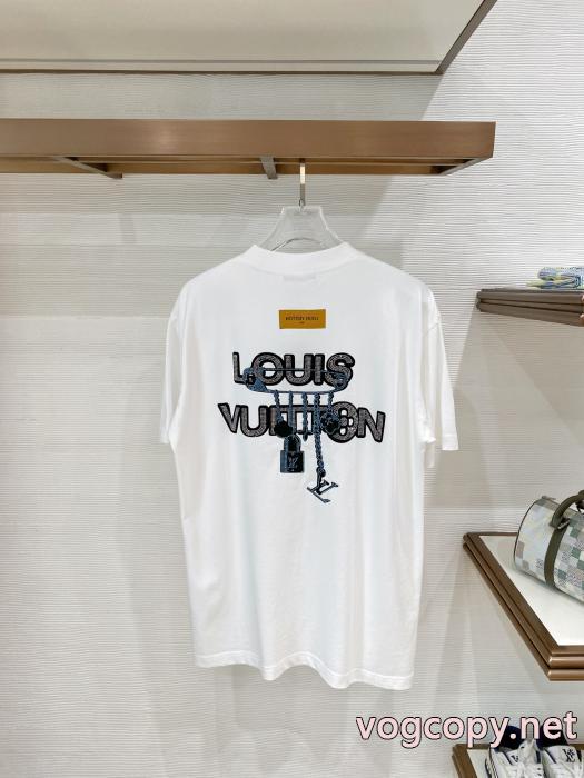半袖Tシャツ偽 ブランド 通販LOUIS VUITTON通気性が良い すぐにお届け 2026季新作品_0_3