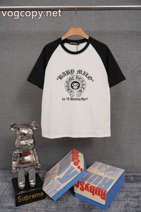 カジュアル通販 独特の存在感 雑誌掲載 国内発CHROME HEARTS半袖Tシャツブランド スーパー コピー 通販_0_2