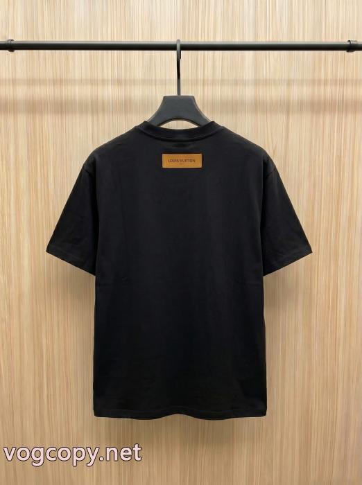 偽 ブランド半袖TシャツLOUIS VUITTON着回し力抜群大人気 安定感があり 伸縮性に優れた_0_3
