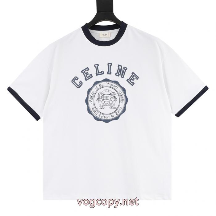 CELINE激安 通販 専門半袖Tシャツ夏に通勤などに大活躍 早い者勝ち 好評品_0_3