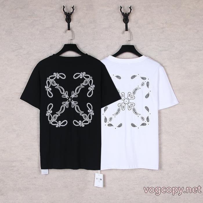 人気売れ筋商品 希少入荷 ファスナー式Off-White半袖Tシャツコピー ブランド 通販_0_2