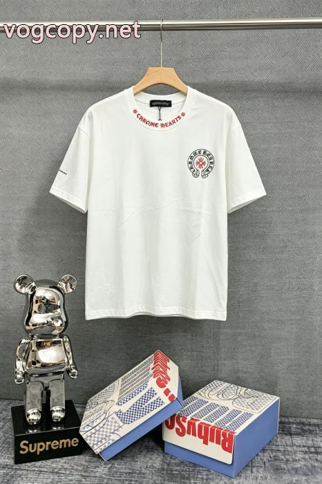 最新作期間限定セール 希少2026限定品海外即発 輝かしい半袖TシャツCHROME HEARTSブランド コピー 安心_0_0