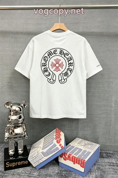 最新作期間限定セール 希少2026限定品海外即発 輝かしい半袖TシャツCHROME HEARTSブランド コピー 安心_0_1