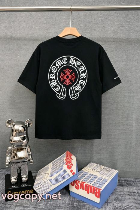 最新作期間限定セール 希少2026限定品海外即発 輝かしい半袖TシャツCHROME HEARTSブランド コピー 安心_0_3