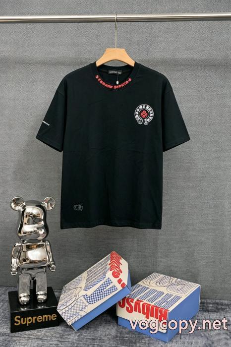 最新作期間限定セール 希少2026限定品海外即発 輝かしい半袖TシャツCHROME HEARTSブランド コピー 安心_0_4