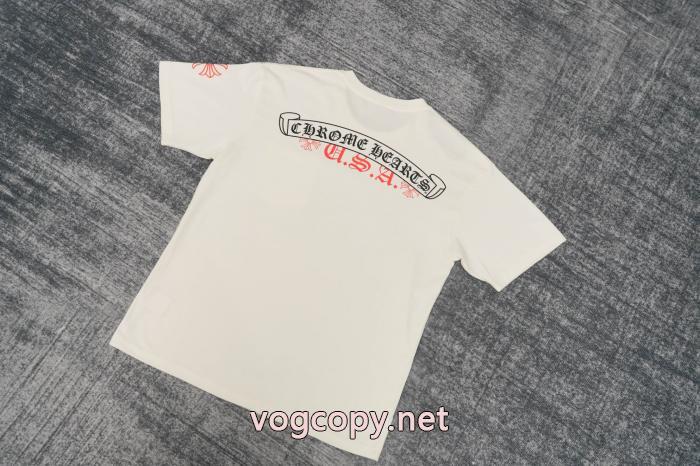 SS26完売必至 超人気高品質 スタイリッシュ半袖Tシャツ激安 ブランドCHROME HEARTS_0_2