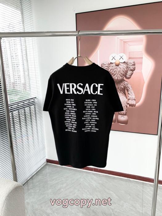 VERSACE半袖Tシャツブランド コピー 優良店きれいめ上品に 雑誌掲載 トレンド商品_0_3