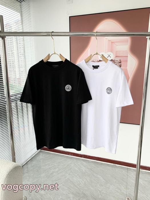 VERSACE半袖Tシャツブランド コピー 優良店きれいめ上品に 雑誌掲載 トレンド商品_0_4