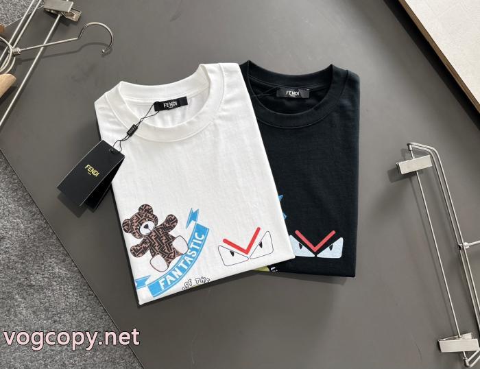 激安 通販 ブランド全国無料お買い得 新作数量限定セール セール中半袖Tシャツフェンディ_0_1