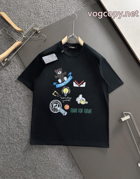 激安 通販 ブランド全国無料お買い得 新作数量限定セール セール中半袖Tシャツフェンディ_0_4